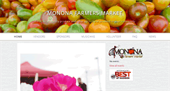 Desktop Screenshot of mononafarmersmarket.com